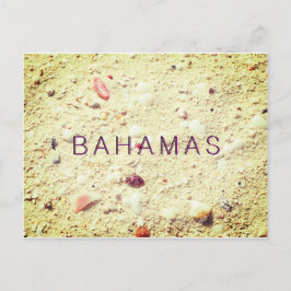 Sand Textured Bahamas Vykort