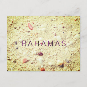 Sand Textured Bahamas Vykort