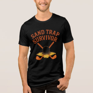 Sand Trap Survivor novelty-stil T Shirt
