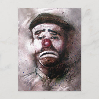 Sänd ut den Kelly clownen Art.jpg Vykort
