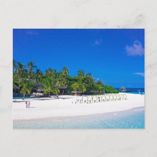 Sand-vykort för alla inbjudningar vykort (Framsida)