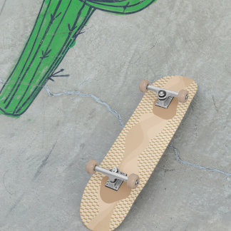 Sand Wave on sandy Ground Mini Skateboard Bräda 18,5 Cm