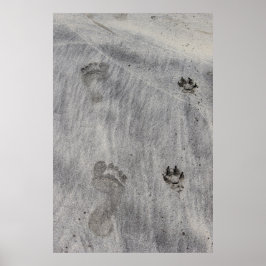 Sand Writen kärlek Poster