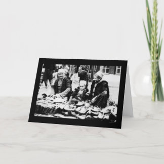 Sandal Selling in Albanien 1923 Kort