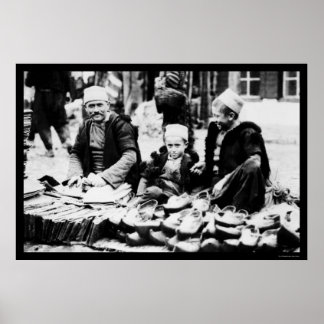 Sandal Selling in Albanien 1923 Poster
