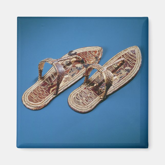 Sandals, Grav i Tutankhamun, Nya Kungariket Magnet (Framsidan)