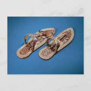 Sandals, Grav i Tutankhamun, Nya Kungariket Vykort