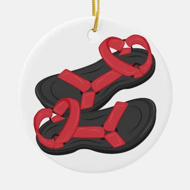 Sandals Julgransprydnad Keramik (Framsidan)