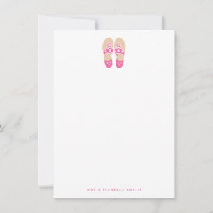 Sandals Personlig Notecard Julkort