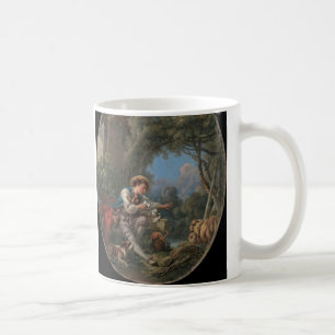 Sändandet av budbäraren av Francois Boucher Kaffemugg