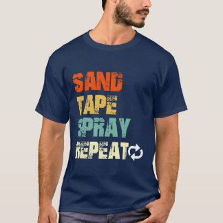 Sandape Spray Repeat Automotive Car Painters Gif g T Shirt