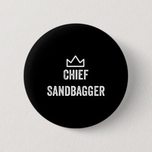 Sandbagger Gift för Golf Meme Bjj Chess Sand Knapp
