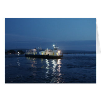 SANDBANKS FERRY, SANDBANKS, POOLE, DORSET, ENGLAND HÄLSNINGSKORT