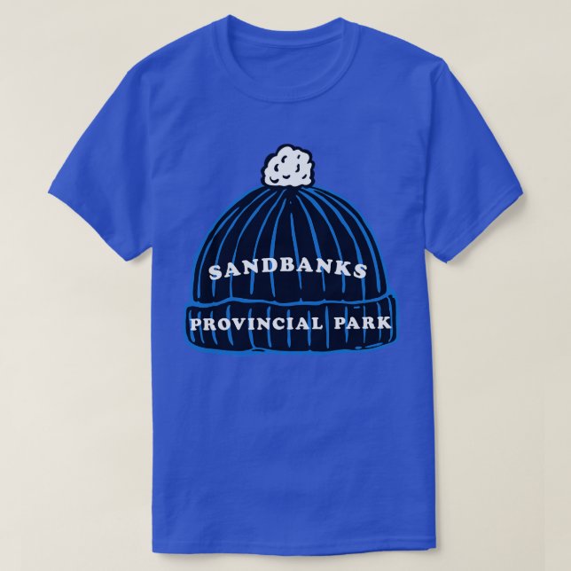 Sandbanks Provinspark Ontario Canada Winter Ha T Shirt (Design framsida)