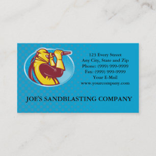 SandblasterSandblasting Visitkort