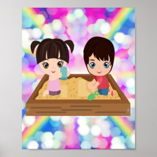 SANDBOX PLAYTIME KIDS POSTER