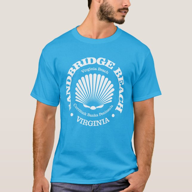 Sandbridge Beach (årskurs) T Shirt (Framsida)