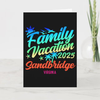Sandbridge Beach Virginia Familjesemester Matchand Kort