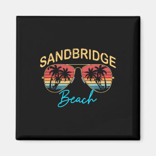 Sandbridge Beach Virginia Män Kvinnor Souvenir Sur Magnet