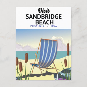 Sandbridge Beach Virginia USA Vykort