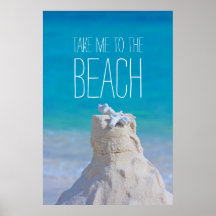 Sandcastle Coral Turquise Sea Ta mig till Beach