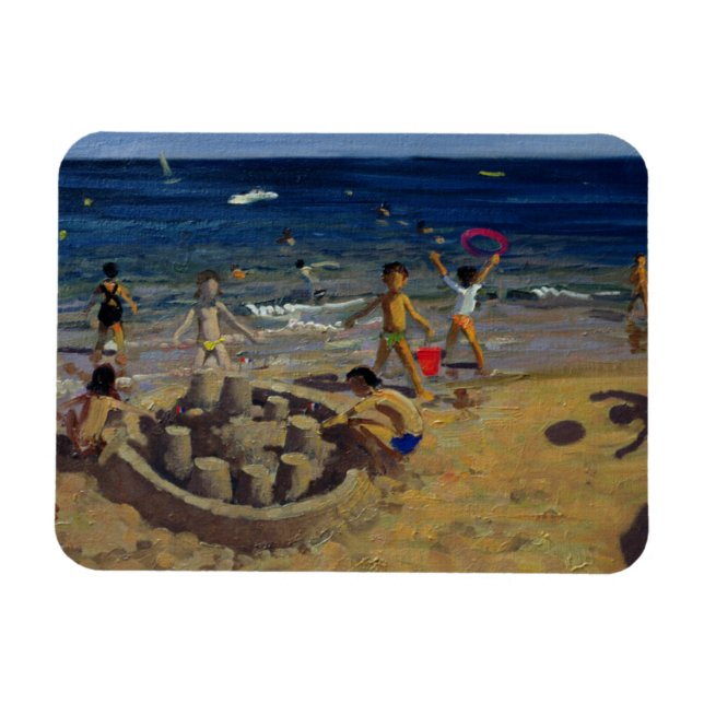 Sandcastle Frankrike 1999 Magnet (Horisontell)