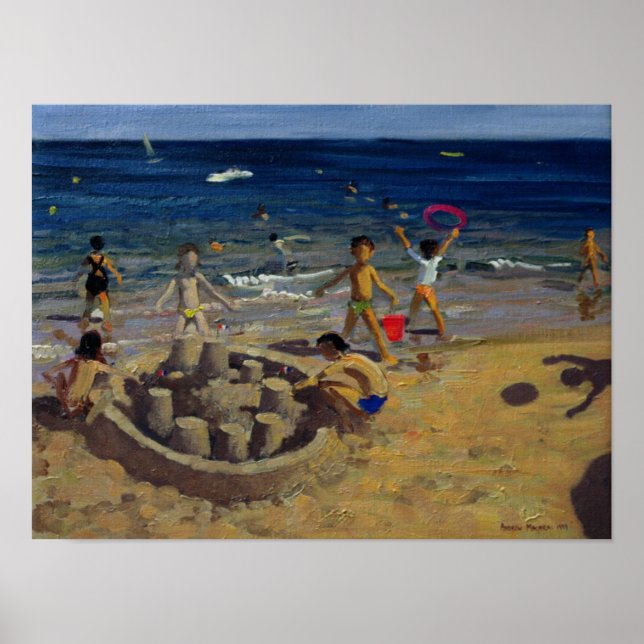 Sandcastle Frankrike 1999 Poster (Framsidan)