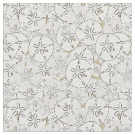 Sanddollar all över tryck tyg