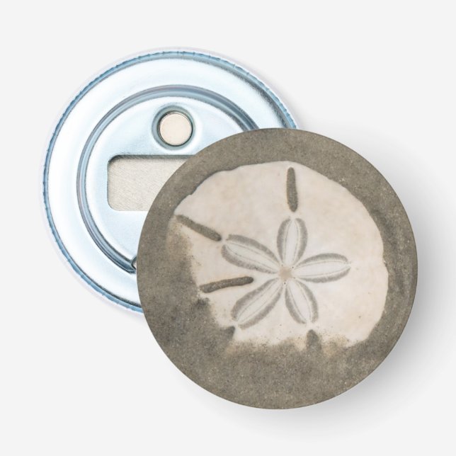 Sanddollar (Echinarachnius parma) Flasköppnare (Framsidan)