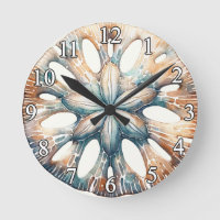 Sanddollar Havsplash Hav Aquarell Bröllop