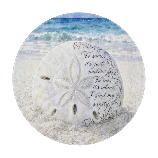 Sanddollar med inspirerande citat (Framsidan)