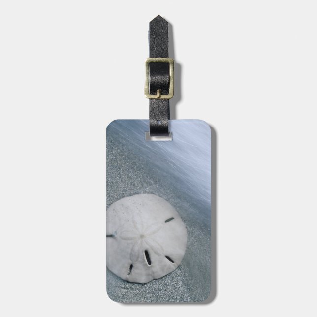 Sanddollar på strand | Sanibel Island, Florida Bagagebricka (Vertikal Framsida)