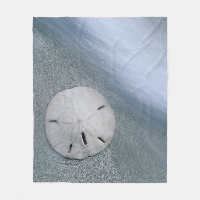 Sanddollar på strand | Sanibel Island, Florida Fleecefilt (Framsidan)
