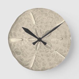 Sanddollar Rund Klocka