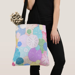 Sanddollars i dagar tygkasse