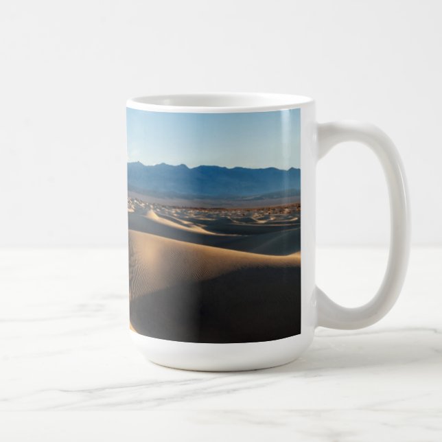 Sanddyner i Death Valley, CA Kaffemugg (Höger)