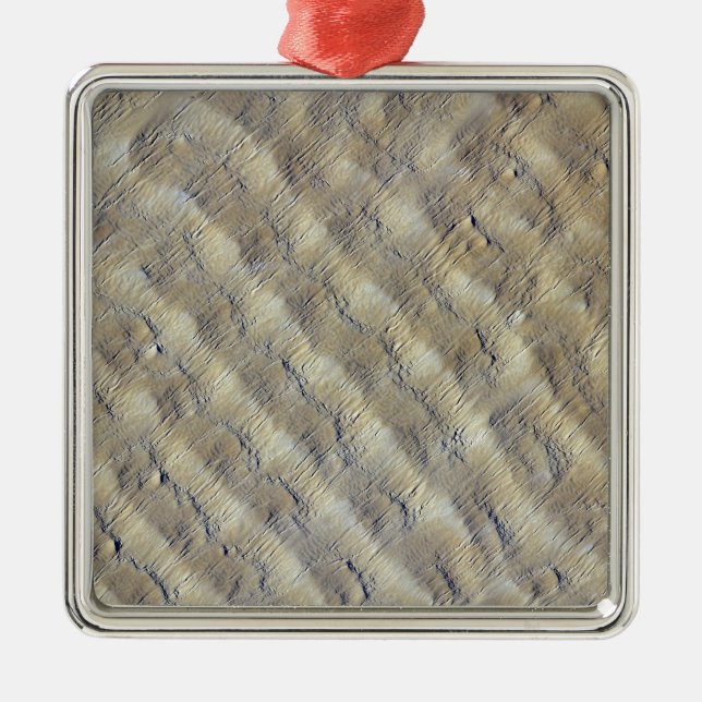 Sanddyner i Fachi-Bilma-erg Julgransprydnad Metall (Framsidan)