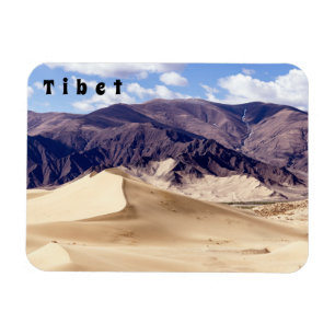 Sanddyner nära Samye-klostret - Tibet Magnet