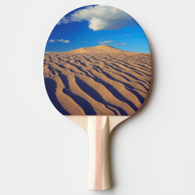 Sanddyner och moln pingisracket (Framsidan)