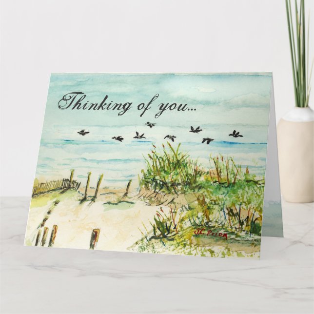 Sanddyner och yttre banker North Carolina för Kort (Framsida)