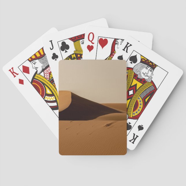 Sanddyner Ökenlandskap Casinokort (Baksidan)