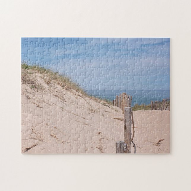 Sanddyner på tävlingen pekar, uddtorsk pussel (Horisontell)