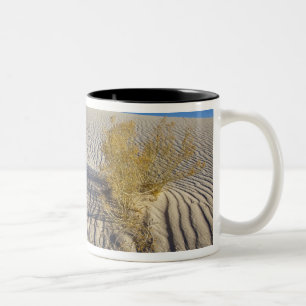 Sanddyner vid White Sands National Monument i 3 Två-Tonad Mugg
