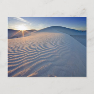 Sanddyner vid White Sands National Monument om 5 Vykort