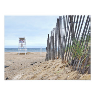 Sanddynstränderna av Montauk, NY Fototryck