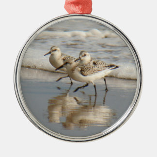 Sanderling Shorerunners Julgransprydnad Metall