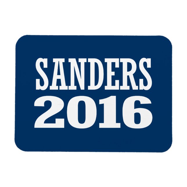 SANDERS 2016 MAGNET (Horisontell)