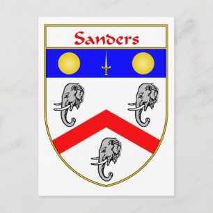 Sanders Jackar Arm/Familjestöd Vykort