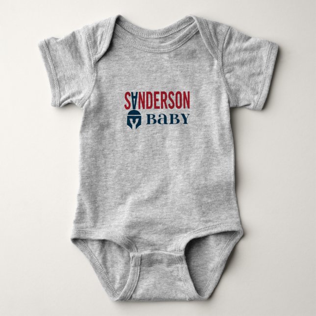 Sanderson Baby T Shirt (Framsida)