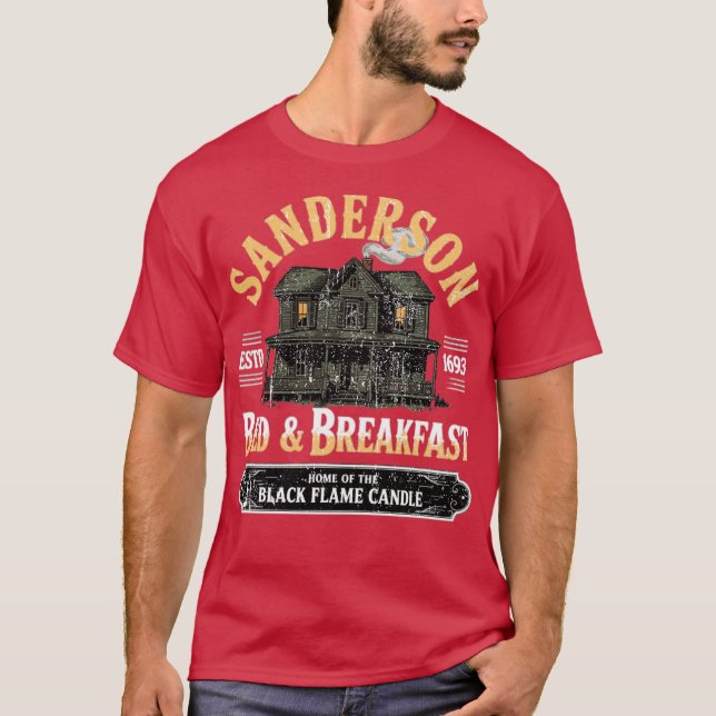 Sanderson Bed & Breakfast ESTD 1693 T Shirt (Framsida)